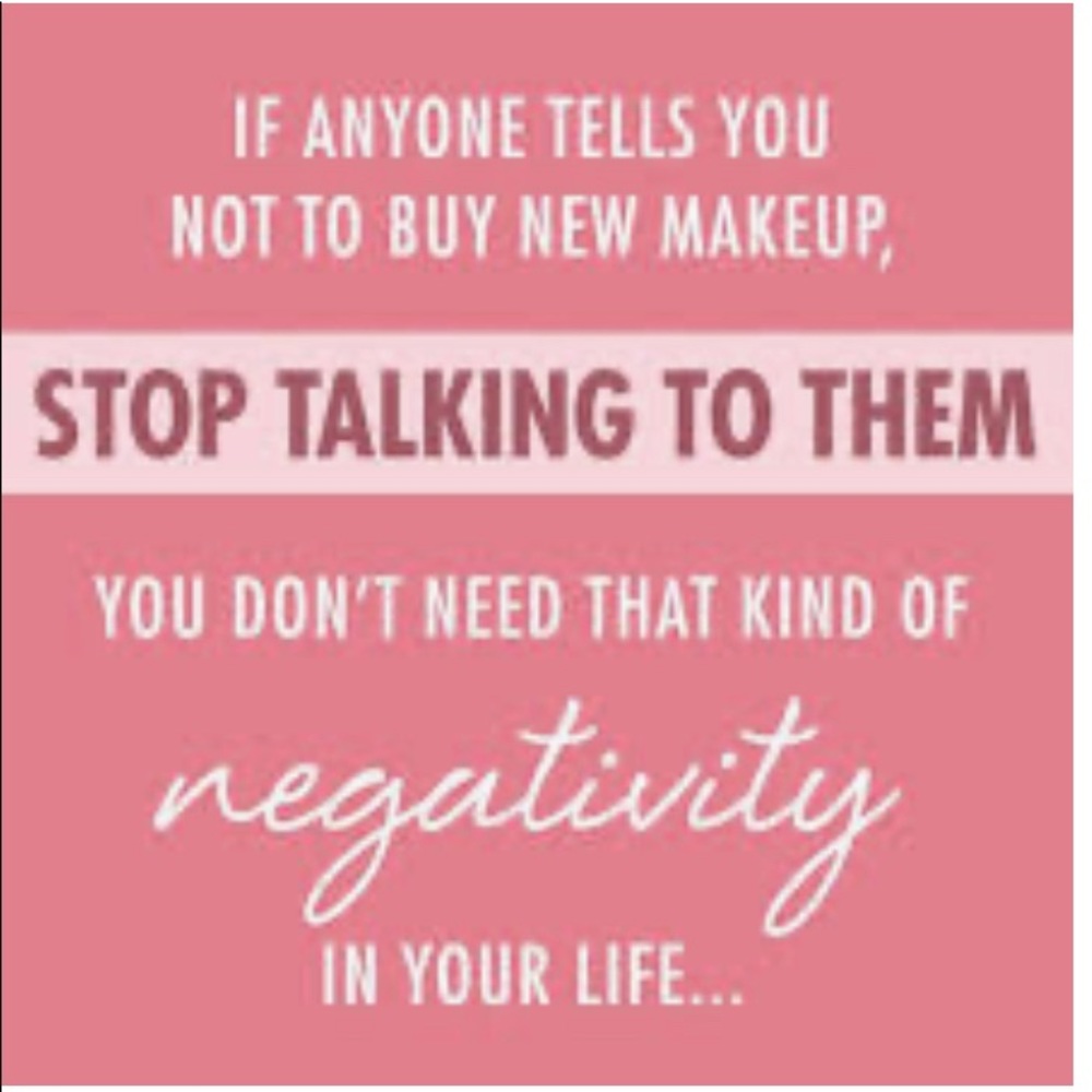You can never own too much makeup!!